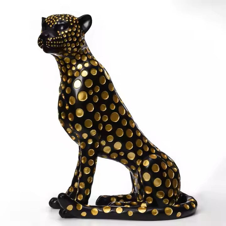 LEOPARD STATUE