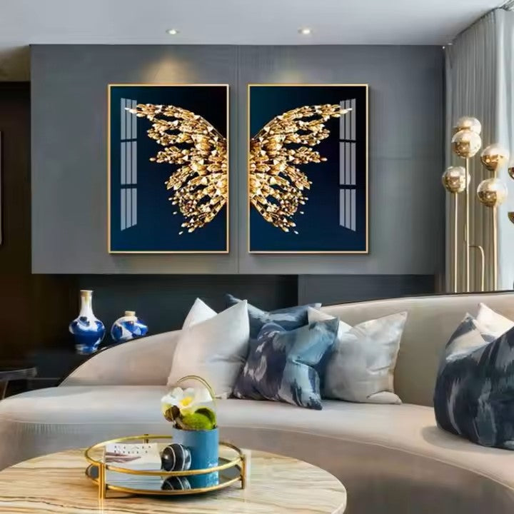 MODERN BUTTERFLY ART