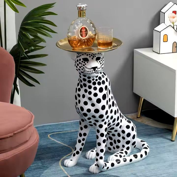 LEOPARD STATUE