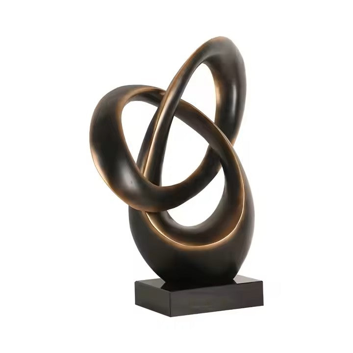 RESIN ABSTRACT SCULPTURE